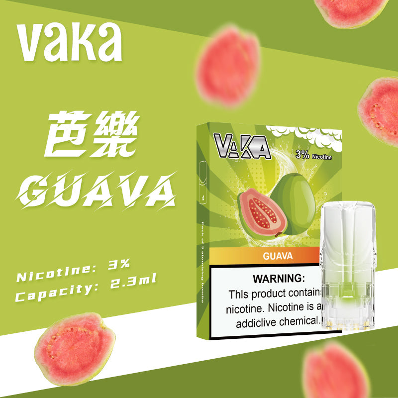 限時活動-【vaka一代煙彈】購買6盒送VAKA煙蛋1盒 /購買8盒送VAKA主機一隻或者煙彈1盒,通配一代relx/sp2一代主機