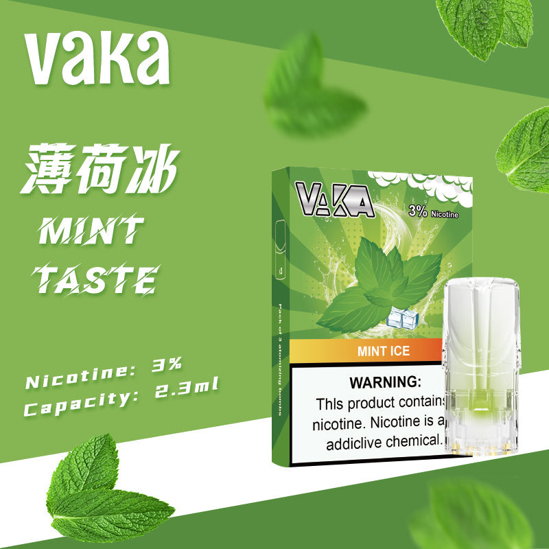 限時活動-【vaka一代煙彈】購買6盒送VAKA煙蛋1盒 /購買8盒送VAKA主機一隻或者煙彈1盒,通配一代relx/sp2一代主機