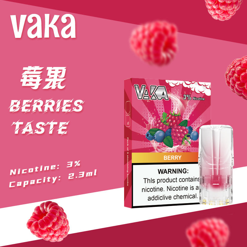 限時活動-【vaka一代煙彈】購買6盒送VAKA煙蛋1盒 /購買8盒送VAKA主機一隻或者煙彈1盒,通配一代relx/sp2一代主機