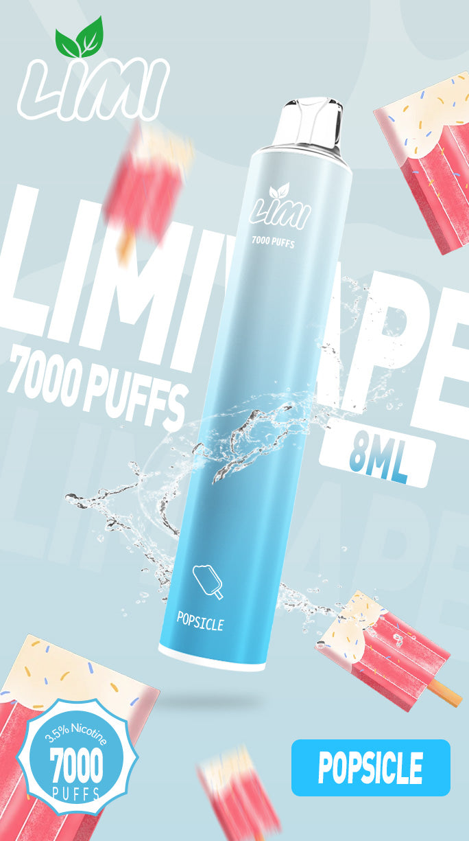 台灣現貨-Limi7000口拋棄式/電子煙 煙油容量更高 口味更優化