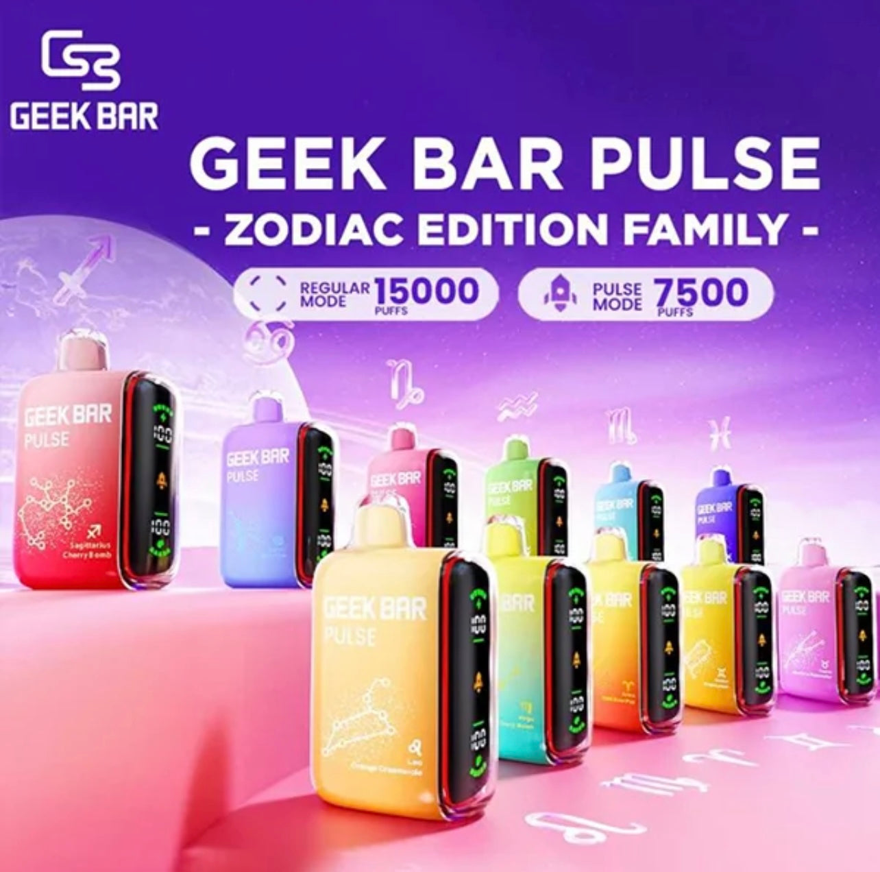 GeekBar 小火箭|美國大牌7500口拋棄式/一次性電子煙