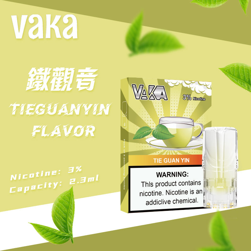 限時活動-【vaka一代煙彈】購買6盒送VAKA煙蛋1盒 /購買8盒送VAKA主機一隻或者煙彈1盒,通配一代relx/sp2一代主機