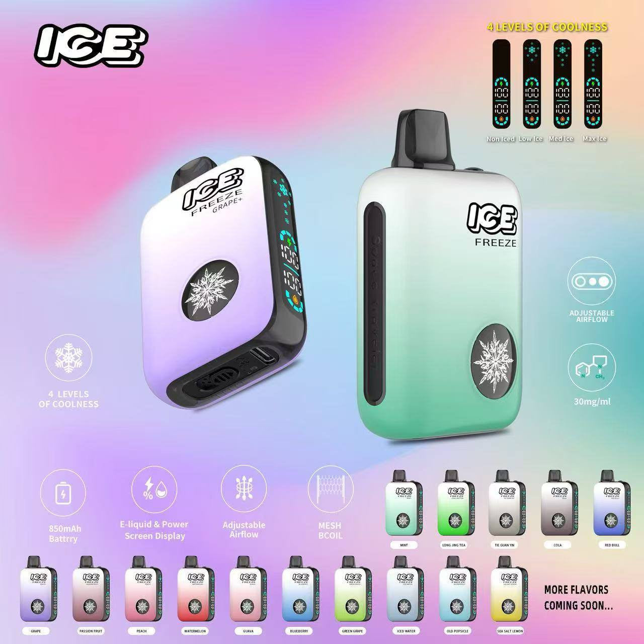 ICE10000口拋棄式/一次性電子煙-地表最強拋棄式