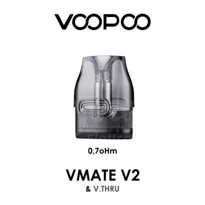VOOPOO通用空倉(2顆裝)/適配VOOPOO VMATE E/pro/Infinity Edition